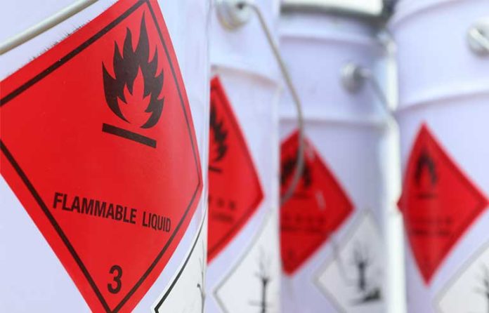 Flammable liquid storage containers, Loss Control