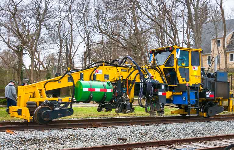 Railroad track repair