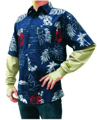 Elephant Leaf Flame Resistant Hawaiian Shirt – Benchmark FR