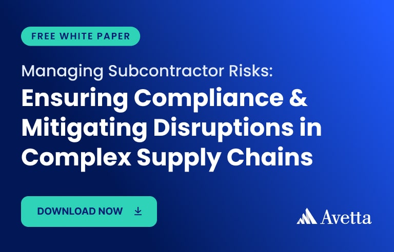 Managing Subcontractor Risks